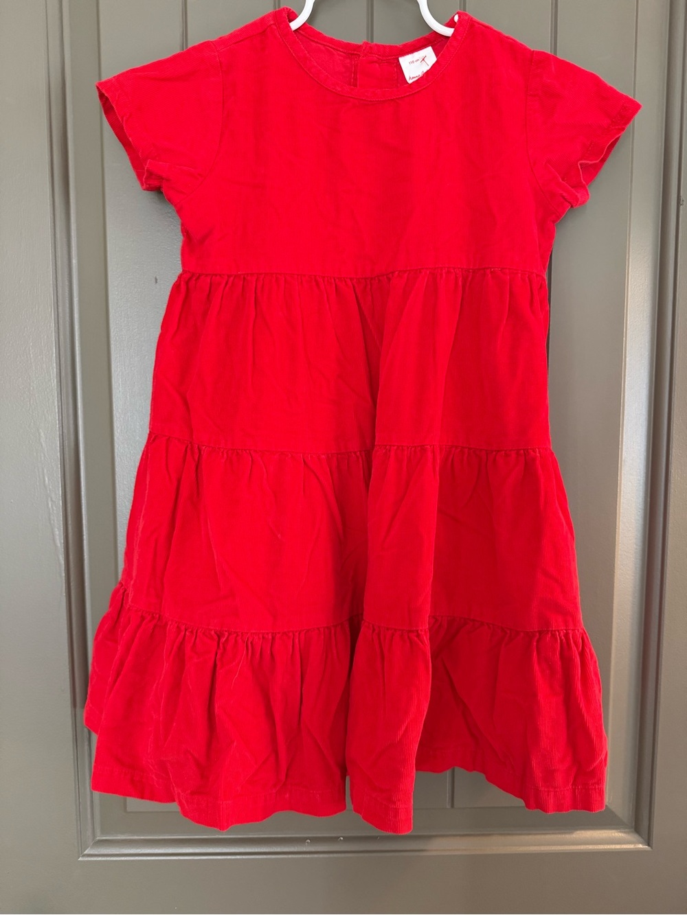Hanna Anderson Red Corduroy Dress